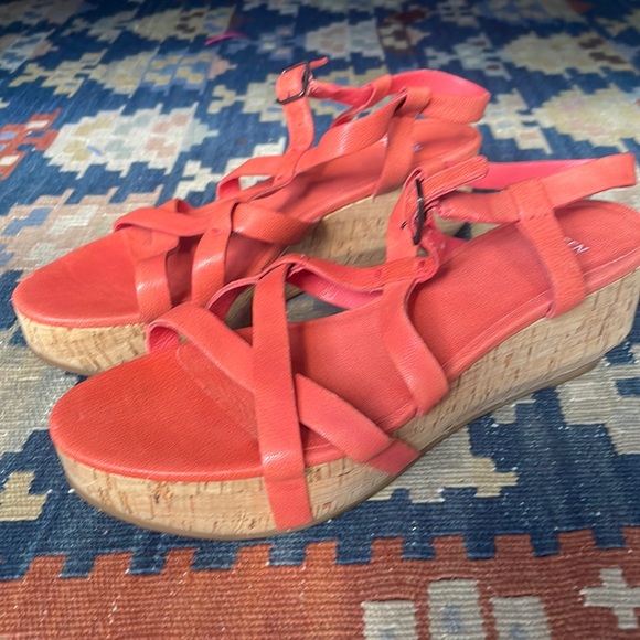 Eileen Fisher Coral Platform Strappy Sandals - Picture 6 of 6